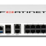 FortiGate-90G : Equipo 8 puertos GE RJ45, 2 puertos WAN de medios compartidos 10GE RJ45/SFP+.