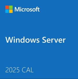 Licencia Microsoft Windows Server CAL 2025 | 1Usuario| OEM | 1 CAL de usuario | Server Standard o Datacenter  (no es escritorio remoto)