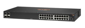 Switch HPE Aruba Networking 6100 | 24G |  24 puertos 10/100/1000BASE-T 4 puertos 1G/10G SFP