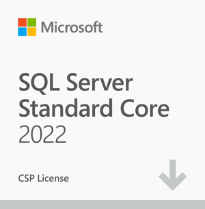 Licencia Microsoft CSP | SQL Server 2022 | Standard Core | 2 Core License Pack