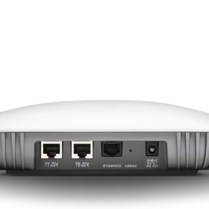 FortiAP-433G: AP inalámbrico para interiores: radio triple (Wi-Fi-6E IEEE 802.11ax tribanda 2,4/5/6 GHz y operación dual 5G 4+4+4 4 transmisiones 3 radios), antenas externas, 2x 5G Base-T RJ45, BT/BLE, 1x USB tipo A, puerto de consola (RJ45)