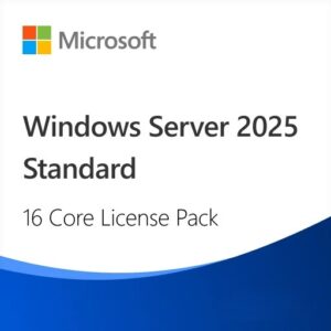 Windows Server 2025 Standard - 16 Core License Pack